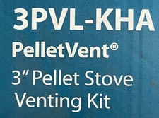 DuraVent PelletVent 3” Pellet Stove Venting Kit - 3PVL-KHA - 11-Pieces - NEW