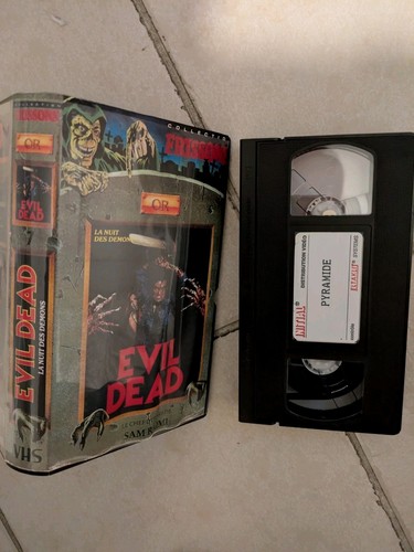 Vhs cassette vidéo evil - k7,
