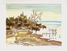 Yves BRAYER - lithographie