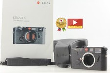 [ Almost Unused w/ Case] Leica M6 Black 0.72 Non TTL 35mm Film Camera From JAPAN