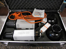 Set of (2) Bowens Prolite 100 Professional Monolight Strobe Flash in Travel case