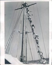 1969 Press Photo Port Grimaud France Pieds de Poule Orchestra Members