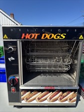 Star 175CBA Hot Dog & Bun Broiler w/ Cradle Wheel & 36 Dogs/32 Buns Cap.