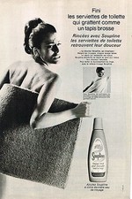 1969 ADVERTISING 045 SOFT SOFTENER bath towels