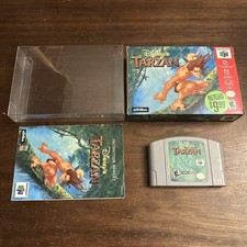 Disney's Tarzan - Nintendo 64 N64 - Complete CIB - Tested - Authentic