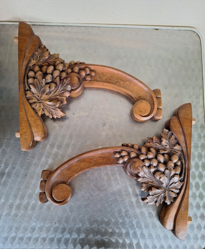 Anciennes consoles bois - 2,