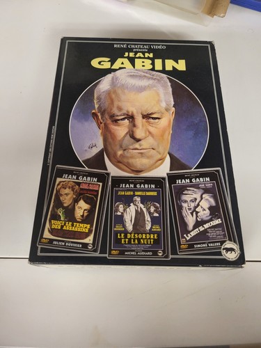 Coffret dvd jean gabin rené - coffret,
