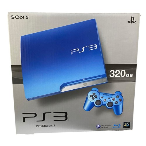 Console sony ps3 splash blue - sony,