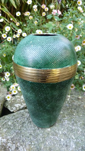 Vase dinanderie decor sur - en,