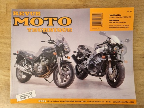 Revue technique moto - revue, n°