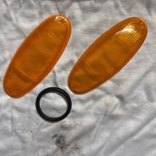 NOS 1970-76 Porsche 914, 914-6 Hella Front Turn Signal Lens 914-631-934-11 OEM