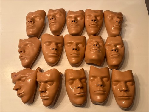 Lot visage mannequin adulte - 15,