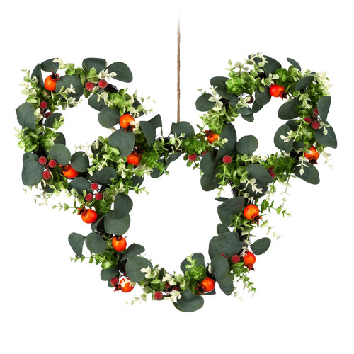 Couronne florale noël - florale,