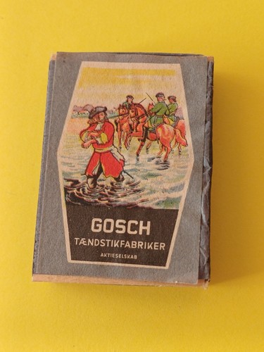 Antique wooden matchbox