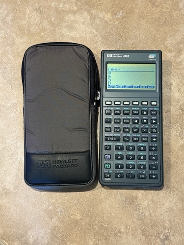 Hewlett packard 48gx 128k - hewlett,