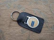 NOS LEATHER KEY FOB CLASSIC LANCIA Fulvia Flavia Betta Stratos Flaminia Aurelia
