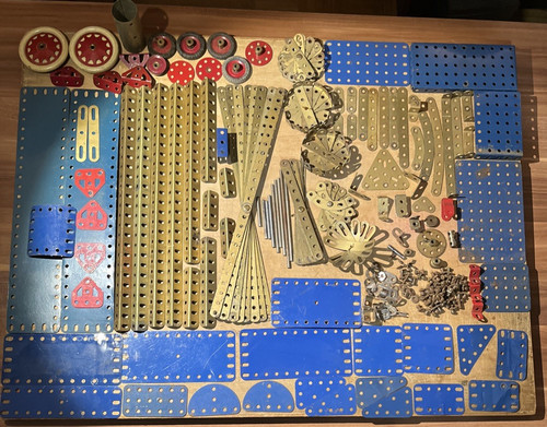 Meccano occasion bleu - meccano,