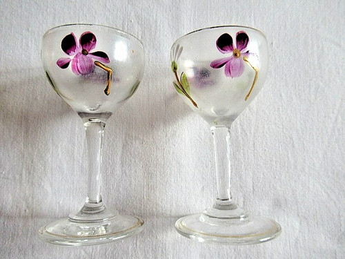 Verres emailles liqueur - 2,