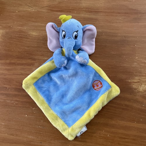 Doudou plat éléphant dumbo - doudou,