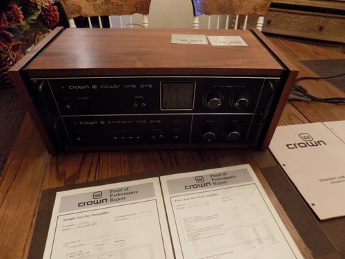 Vintage crown power amplifier - vintage-crown,