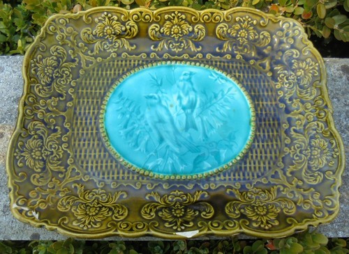 Ancien plat décoratif - plat,