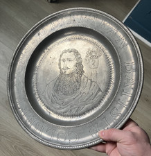 Ancien Beau Plat étain