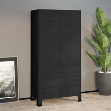 Garde-robe Industrielle 90x50x180 cm Armoire à Vêtements Organisateur vidaXL