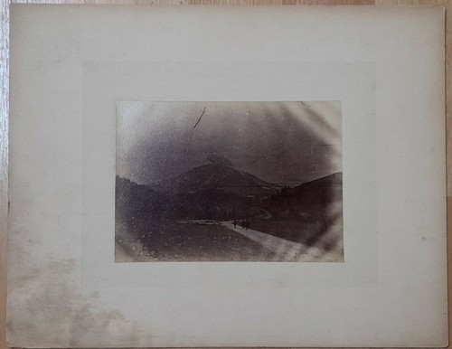 Photo ancienne vue - vue, mont