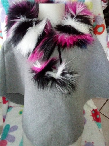 Poncho fille ans comme - t, 4