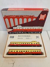 Jouef Autorail Unifiè 760 H0 HO French Diesel Littor Towed and Engine