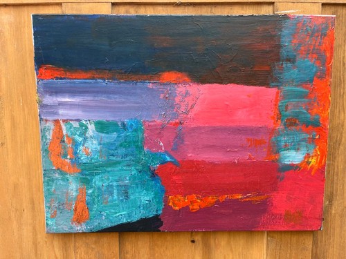 Peinture contemporaine vintage