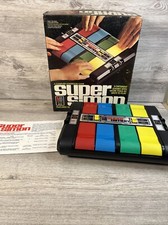 Vintage 1979 Super Simon Electronic Game Model 4050 w/Box PARTS/REPAIR