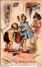 S21181 postcard illustrator Germaine Bouret