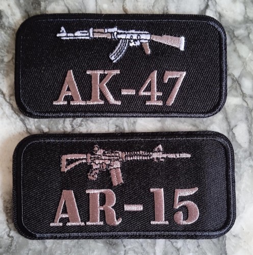 Lot patchs gun ak47 ar15 - de,