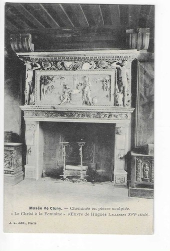 Musee cluny cheminee - , de