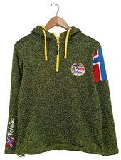 NEBULUS Sweat à capuche Dames Sweat T EU 40 kaki style décontracté