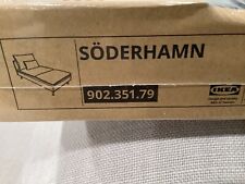 NEW Ikea SODERHAMN COVER SLIPCOVER FOR Chaise samsta dark gray 902.351.79
