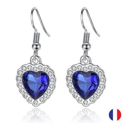 Boucles oreilles coeur - boucles, d'oreilles