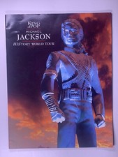 Michael Jackson Programme Large Original King Of Pop History World Tour 1996