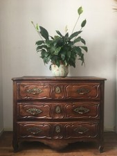 COMMODE en Noyer Lyonnaise