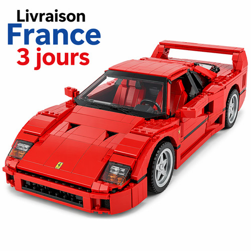 Voiture retro rouge 4026 - rouge,