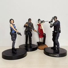 Figurines Resident Evil Leon S. Kennedy Jill Valentine Ada Wong 4 Modèles