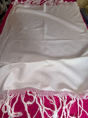 Ancienne serviette bain art - ancienne,