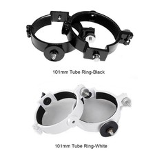 White /Black Metal Ring for Skywatcher 80/100ED Telescope(99-101mm Tube Diameter