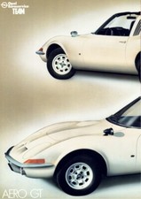 Poster Opel Aero GT  1972