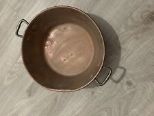 Ancienne Grande Bassine à CONFITURE - Marmite en Cuivre CONFITURIER