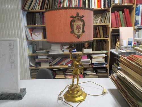 Ca456 lampe abat jour - abat, ancienne