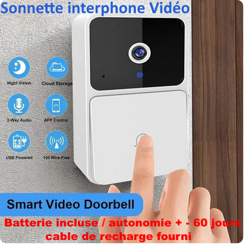 Caméra sonnette interphone - sonnette,