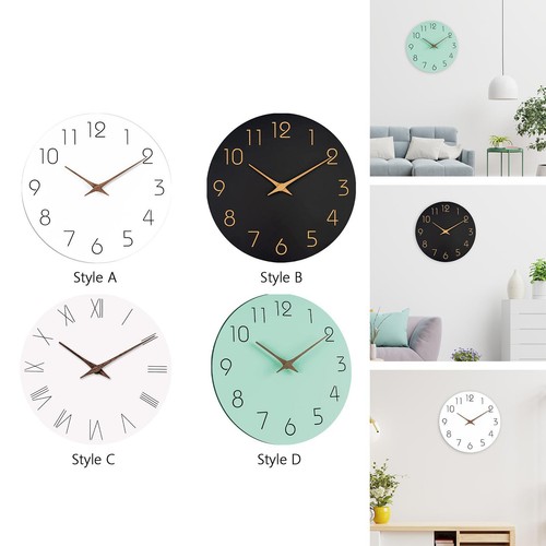 Circle digital wall clock - clock,