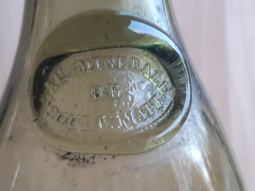 Bouteille ancienne verre - bouteille,